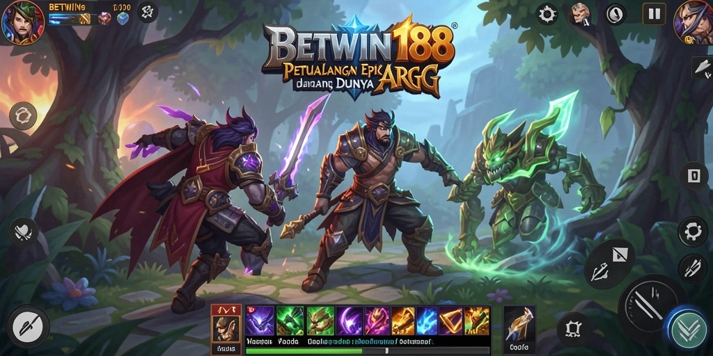 Gameplay BETWIN188 yang penuh aksi dan petualangan menarik.
