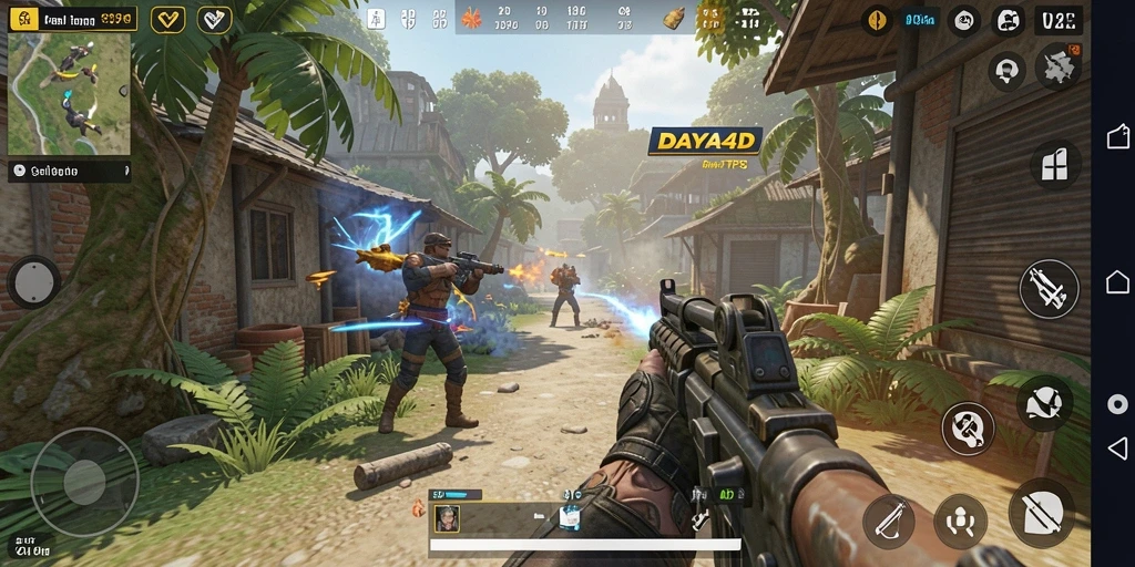 Gameplay seru dan menegangkan dari DAYA4D