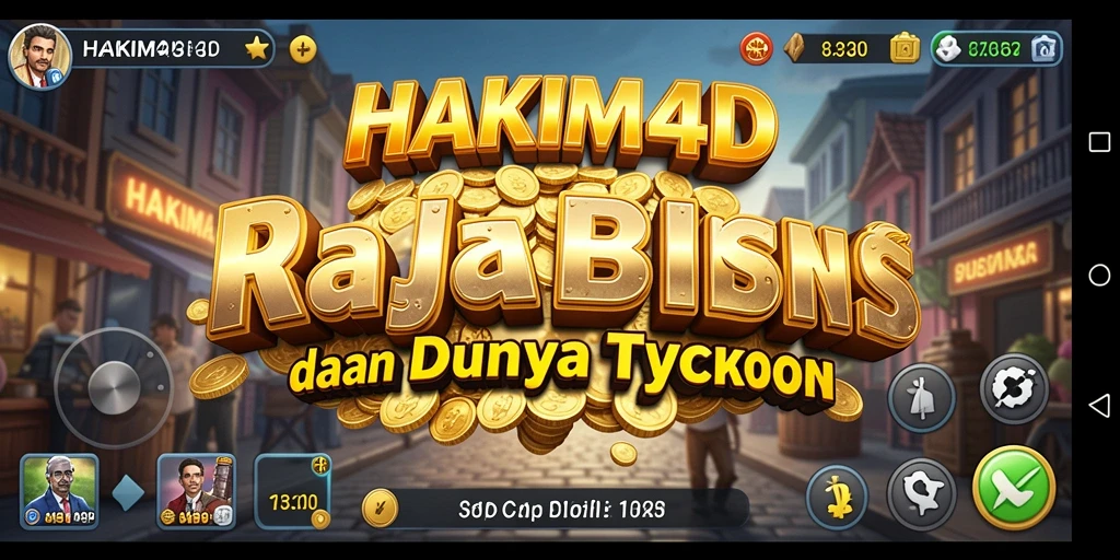Tampilan menarik gameplay HAKIM4D yang menantang.