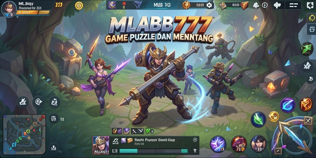 Tampilan gameplay menantang dan menarik dari MLBB777.
