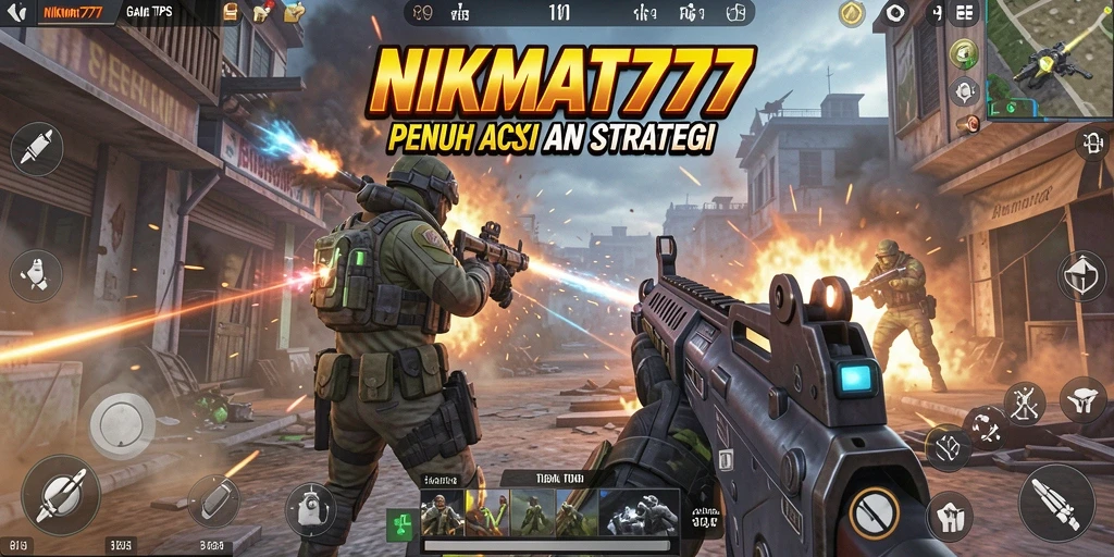 Tampilan gameplay NIKMAT777 yang seru dan dinamis.