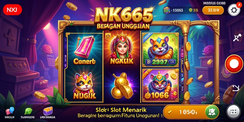 Tampilan gameplay NK666 yang menarik dan mengasyikkan.