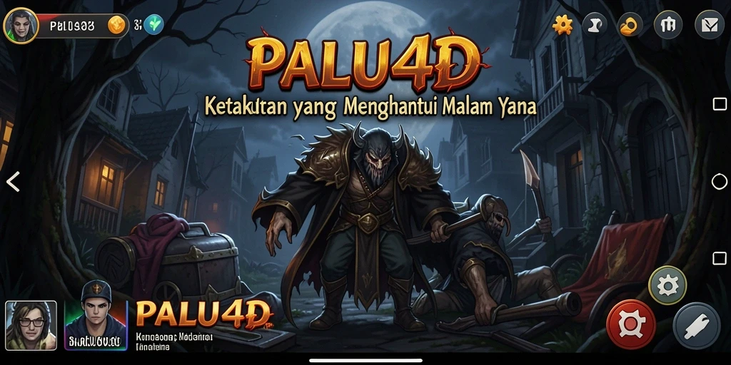 Tangkapan layar PALU4D menampilkan suasana gameplay Horror yang menegangkan.
