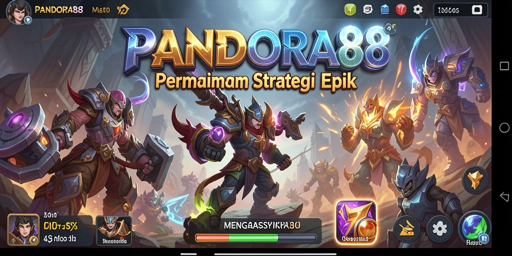 Gameplay mendebarkan dalam <strong>PANDORA88</strong> yang penuh strategi.
